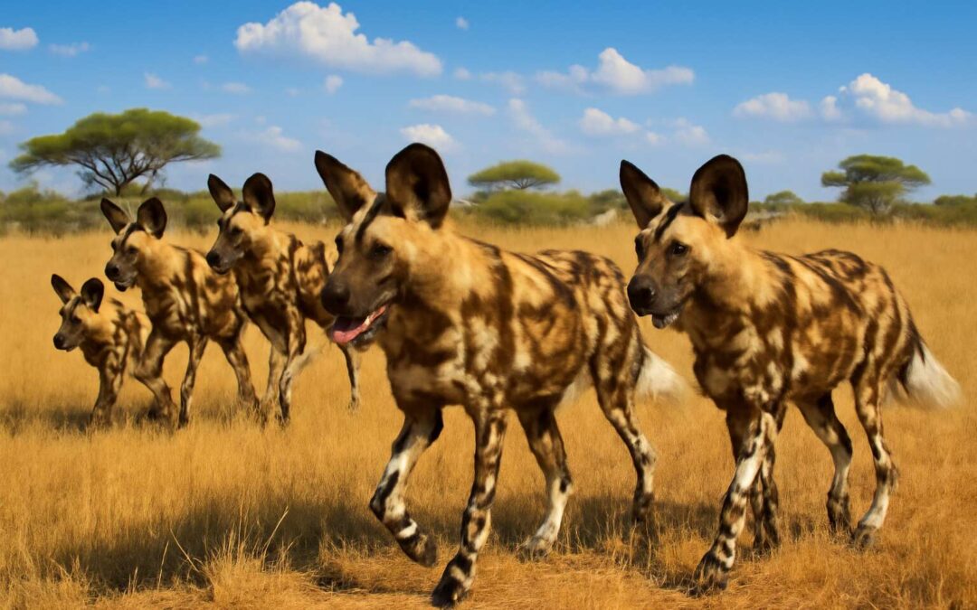 Discover the Amazing World of the African Wild Dog: Nature’s Most Social and Skilled Hunter