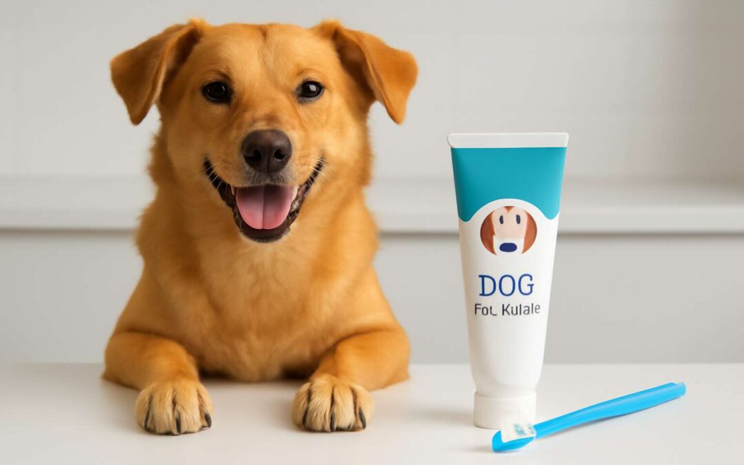 Brighten Your Dog’s Smile with dog toothpaste for easy, minty dental care