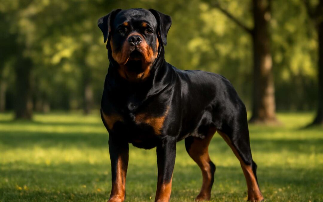 The rottweiler dog: Power, Loyalty, and a Perfect Family Guardian.