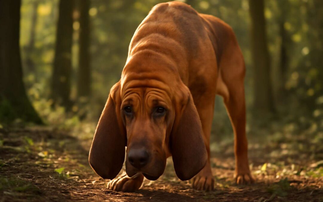 Tracking Triumph: How a blood hound dog Turns Clues into Conclusions