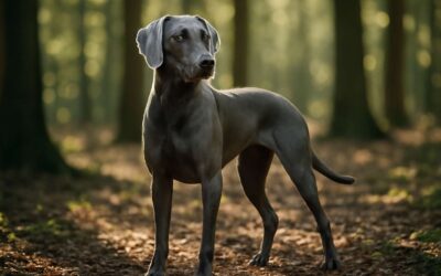 Meet the weimaraner dog: sleek, loyal, and ready for adventure.
