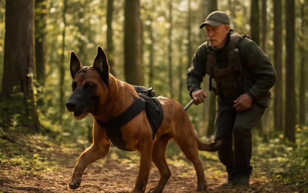 Midnight Trail: bounty hunter dog Tracks Justice Across the City