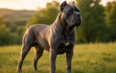 Dog breed king corso: loyal guardian, powerful companion, and family protector.