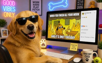 How the dog meme became the internet’s most loved joke.